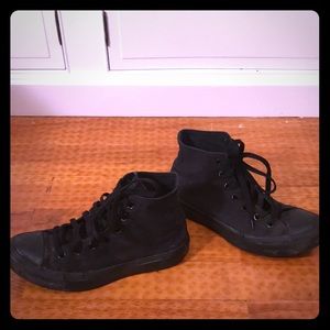 Black High-top Converse
